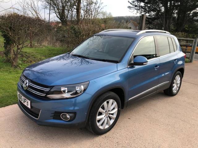 Volkswagen Tiguan 2.0 TDi BlueMotion Tech Match 5dr [2WD] Estate Diesel Blue