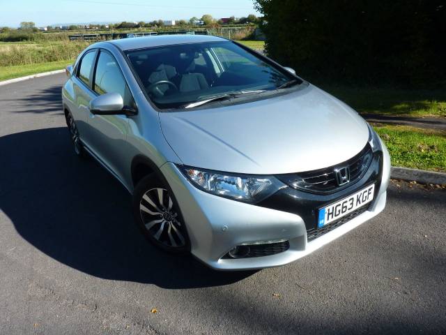 Honda Civic 1.6 i-DTEC SE Plus 5dr Hatchback Diesel Silver